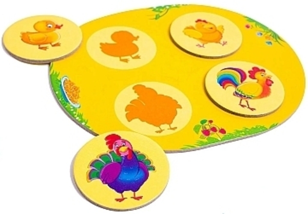 Развивающая игра 3 в 1 "Ферма" (укр) Vladi Toys, укр - Pampik - 3