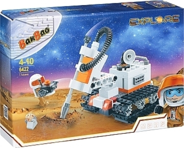 Конструктор "Космические исследования. Гусеничный бур для исследований", 170 деталей Banbao - Pampik
