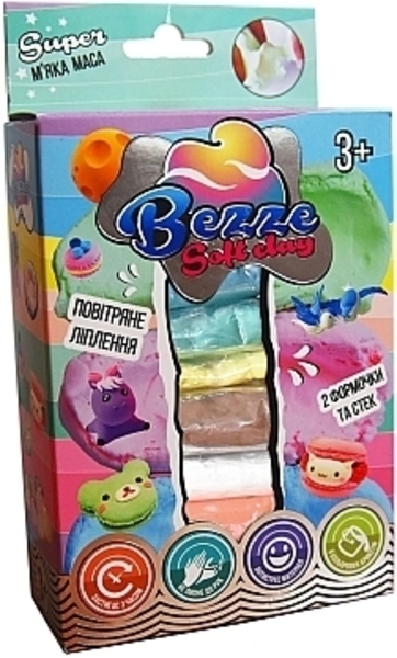 Набор для креативного творчества "Маса Bezze", в коробке Strateg - Pampik