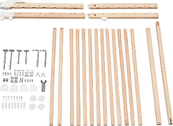 Деревянное ограждение Deco Pop, натуральное Badabulle - Pampik - 2