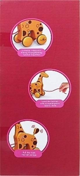 Игрушка-каталка "Жираф" Shantou - Pampik - 4