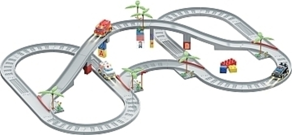 Игровой набор "Городские службы спасения" модель 2, 104 детали ZIPP Toys - Pampik