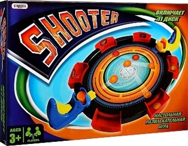 Настольная игра "Shooter" (рус) Strateg, рус - Pampik