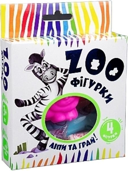 Набор для творчества "ZOO фигурки" (укр.) Strateg, укр. - Pampik