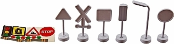 Игровой набор "Городской Экспресс" 80 деталей, красный ZIPP Toys - Pampik - 9