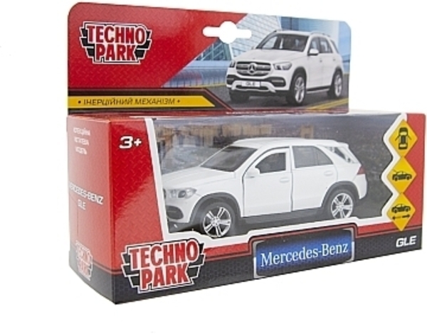 Автомодель Mercedes-Benz GLE 2019, белый TechnoPark - Pampik - 2