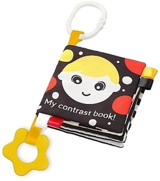 Развивающая мягкая книжечка "Моя книжечка" BabyOno - Pampik