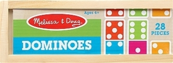 Настольная игра "Домино", 28 плиток Melissa&Doug - Pampik