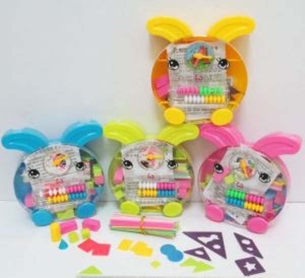 Набор счетного материала "Кролик", лимонный Shantou - Pampik