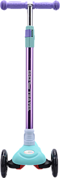 Самокат GO Travel, аква с лиловим (LS304B-AP) - Pampik - 2