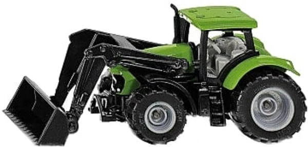 Трактор John Deere с фронтальным погрузчиком Siku (1394) - Pampik