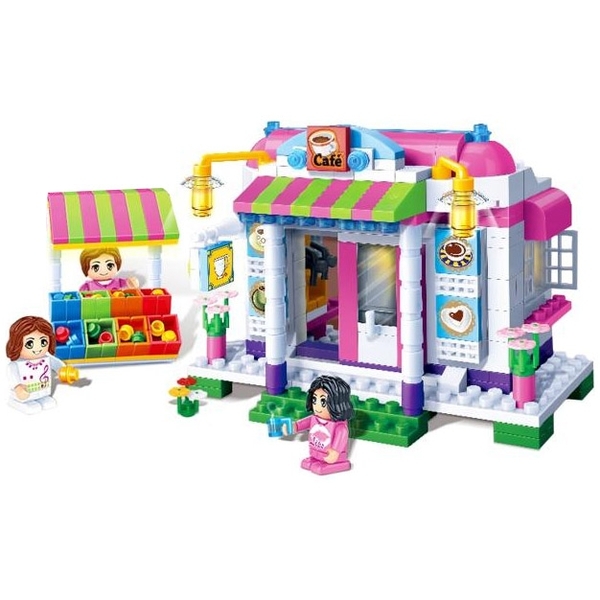 Конструктор "Модне місто. Кафе", 338 деталей Banbao - Pampik