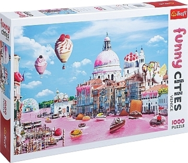 Пазл "Сладости в Венеции", 1000 элементов Trefl - Pampik