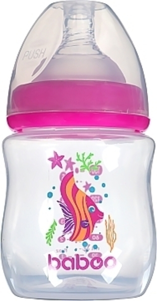 Бутылочка для кормления Baboo Морская рыбка, 150 мл (90403) - Pampik