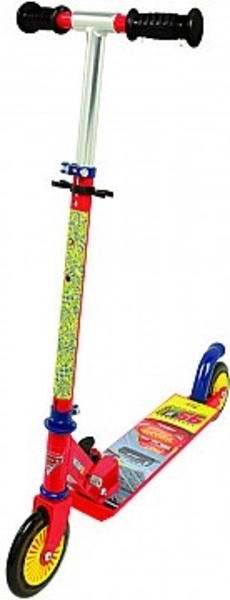 Дитячий самокат двоколісний Smoby Тачки 3 (750344) - Pampik