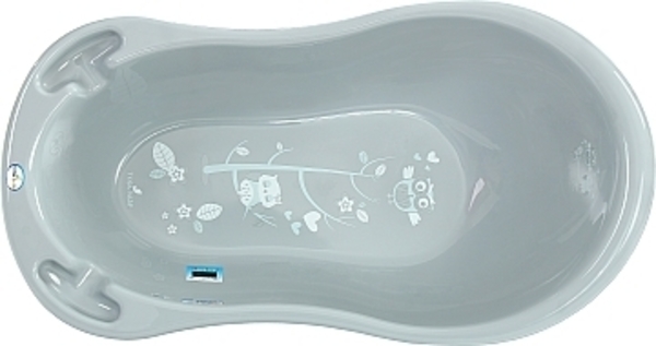 Ванночка дитяча Tega Baby Owls, 86 см, сірий (SO-004-106) - Pampik - 3