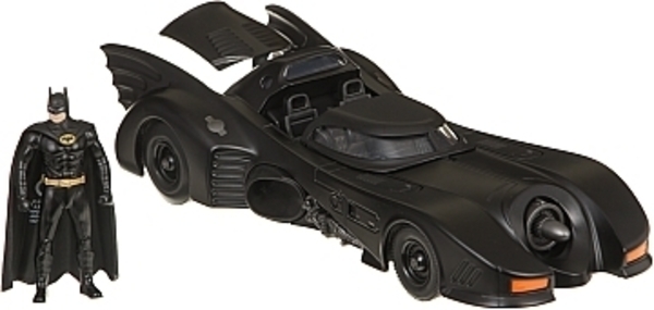 Машина металева Jada Бетмен 1989, Бетмобіль з фігуркою Бетмена, 1:24 (253215002) - Pampik - 3