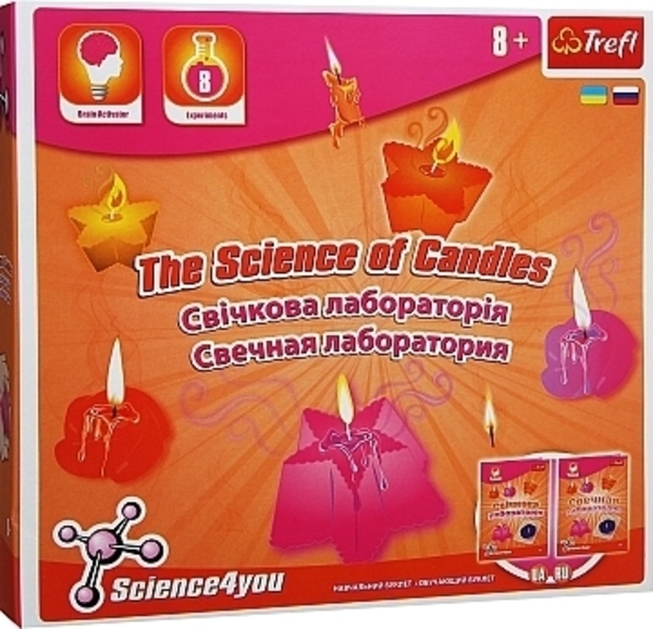 Игровой научный набор "Science4you. Свечная лаборатория" Trefl - Pampik