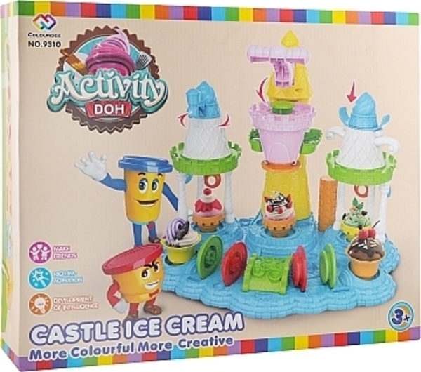 Пластилин для творчества "Замок", 6 цветов Shantou - Pampik