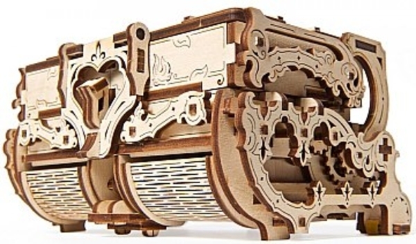 Механический 3D пазл "Антикварная шкатулка" Ugears - Pampik - 3