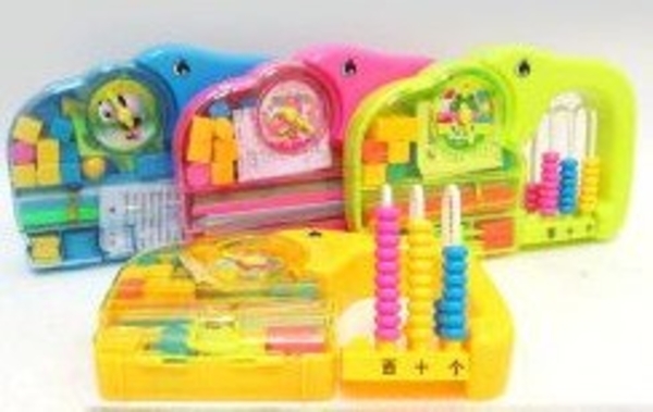 Набор счетного материала "Слоник", розовый Shantou - Pampik