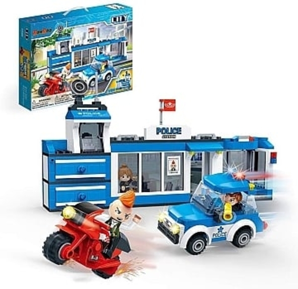 Конструктор "Маленькое отделение полиции", 328дет. Banbao - Pampik