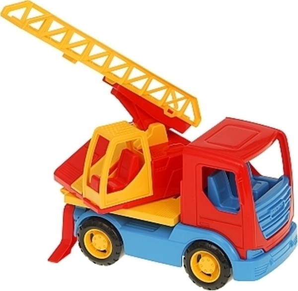 Машинка Tigres Tech Truck Пожежна, червоно-синій з жовтим (39885) - Pampik - 2