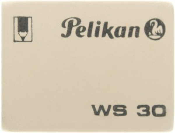 Ластик WS30 резиновый для карандаша, серый Pelikan - Pampik - 2