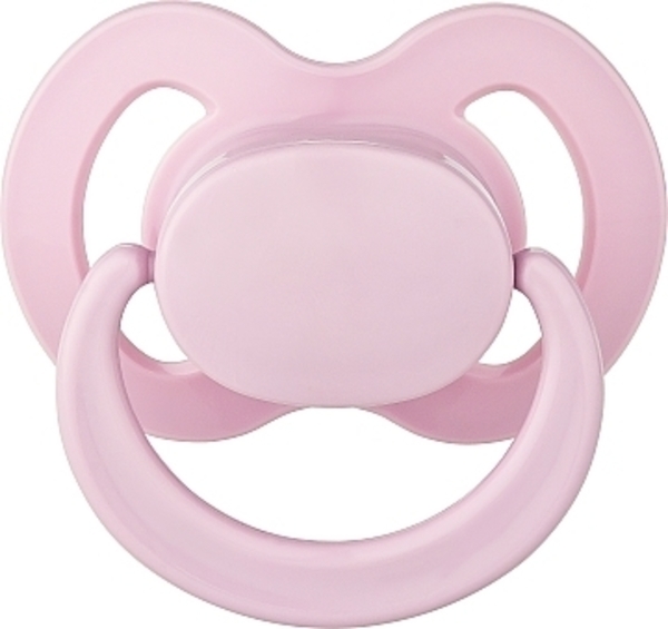 Пустышка силиконовая Baby-Nova ортодонтическая с кольцом, р.2, 2 шт. (3962027) - Pampik - 2