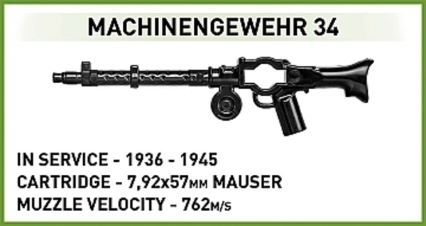 Конструктор WWII "САУ Хетцер", 555 деталей Cobi - Pampik - 3