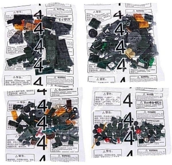 Конструктор "Поезд DF2159 с рельсами", зеленый ZIPP Toys - Pampik - 6