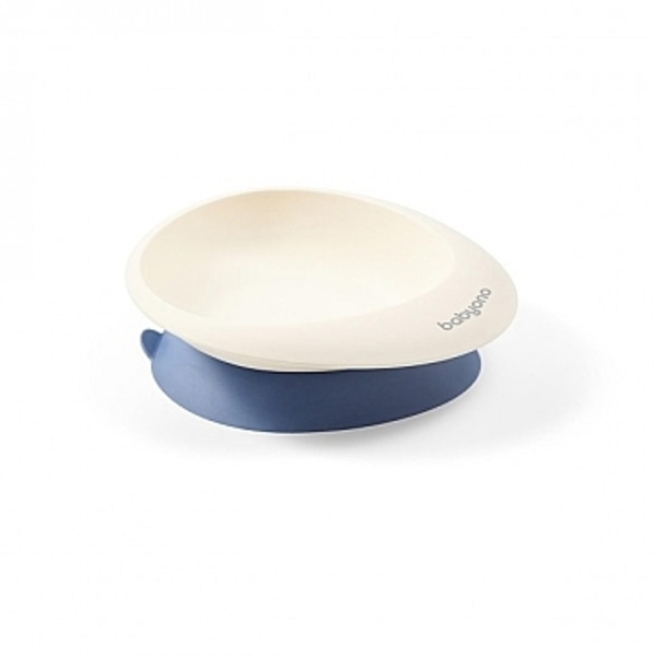 Миска з присоскою та ложечкою BabyOno, синя (1077) - Pampik - 2