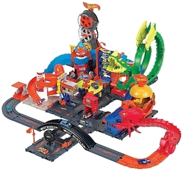 Игровой набор "Транспортные пути для города" Hot Wheels - Pampik - 3