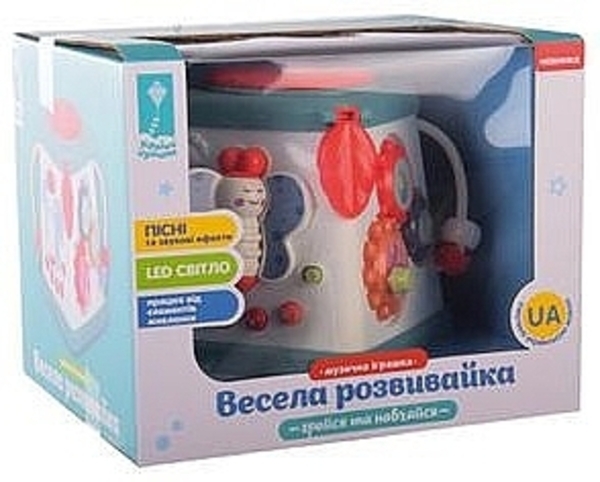 Игровой центр со свето-звуковыми эффектами "Бизикуб" Країна іграшок - Pampik