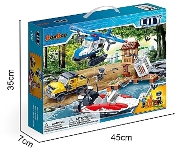 Конструктор "Спасательная миссия", 561дет. Banbao - Pampik - 2