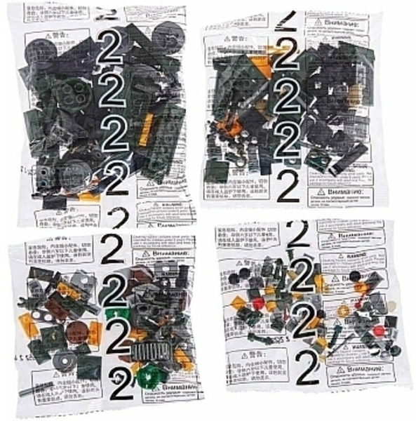 Конструктор "Поезд DF2159 с рельсами", зеленый ZIPP Toys - Pampik - 8