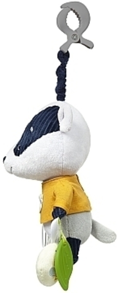 Развивающая игрушка—подвеска для коляски "Badger Edmund" BabyOno - Pampik