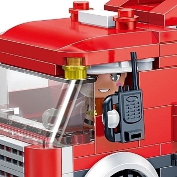 Конструктор "Пожарная машина" (229дет.) Banbao, 229дет. - Pampik - 2