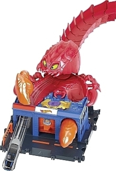 Игровой набор из серии Опасные существа "Атака скорпиона" Hot Wheels - Pampik - 4