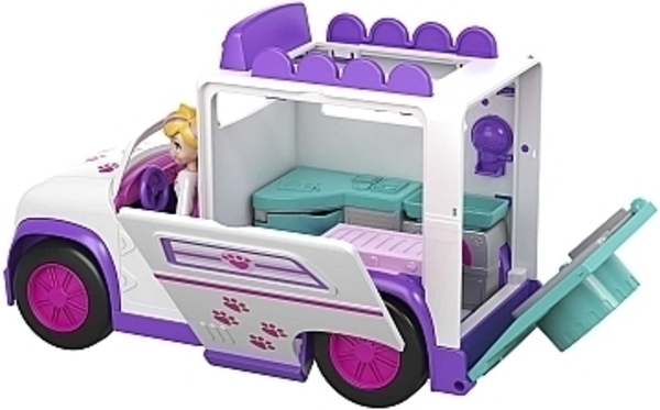 Игровой набор "Мобильная ветеринарная клиника" Polly Pocket - Pampik - 4