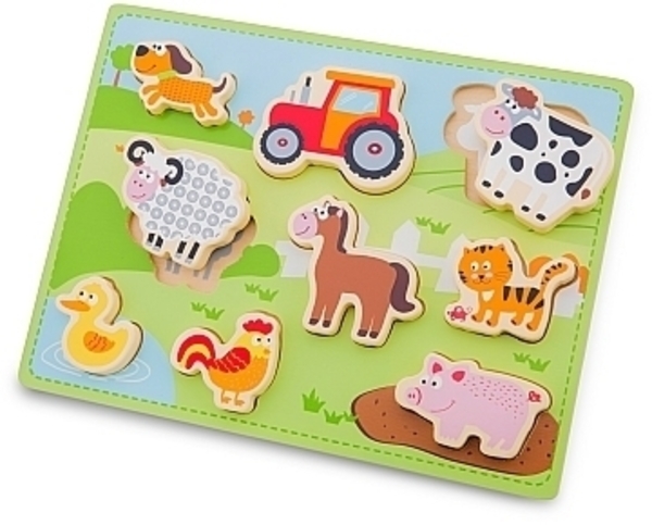 Головоломка "Ферма " New Classic Toys - Pampik