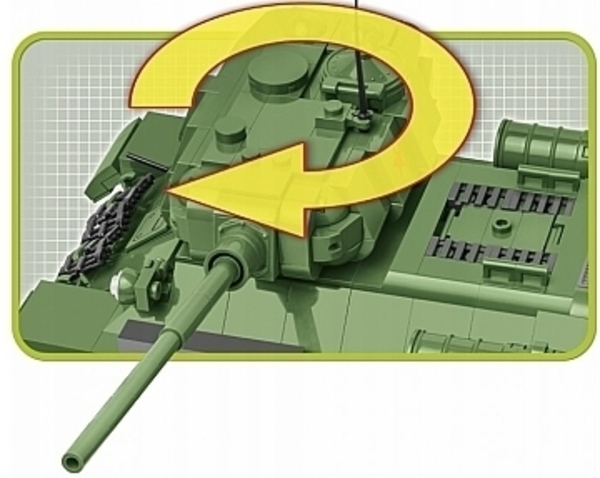 Конструктор WWII "Советский танк Т-34-85", 668 деталей Cobi - Pampik - 5