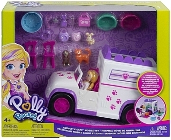 Игровой набор "Мобильная ветеринарная клиника" Polly Pocket - Pampik