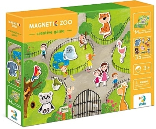 Пазлы магнитные "Магнитная зоопарк", 30 эл. Dodo - Pampik
