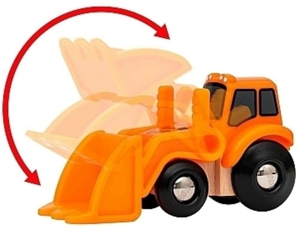 Ігровий набір Brio Сільське поселення з поїздом, на батарейках - Pampik - 4