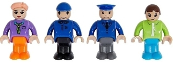 Конструктор "Поезд DF11 Z с рельсами", синий ZIPP Toys - Pampik - 7