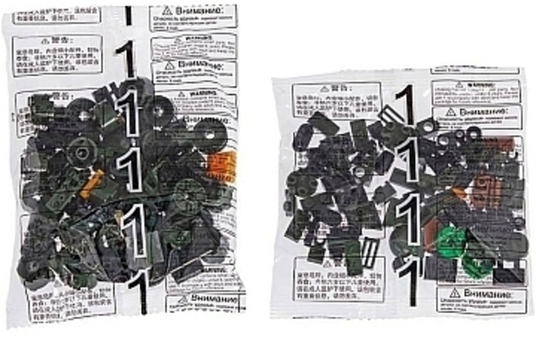 Конструктор "Поезд DF2159 с рельсами", зеленый ZIPP Toys - Pampik - 9