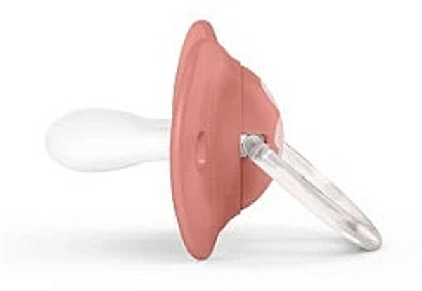 Пустышка с физиологической соской (набор 2 шт.), "Лесные истории", 0-6 месяцев, розовая с цветочками Suavinex, набор 2 шт. - Pampik