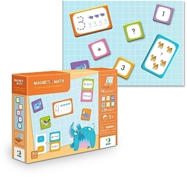 Магниты "Математика", 140 єлементов Dodo - Pampik - 2