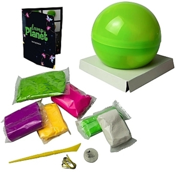 Набор для творчества "Lamp-planet", зелёный (укр) Strateg, укр - Pampik - 2